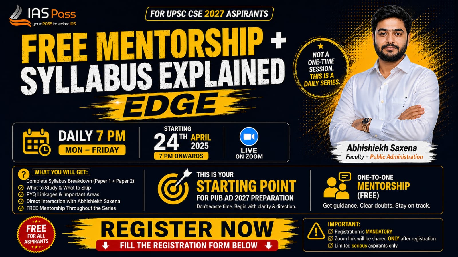 UPSC Workshop